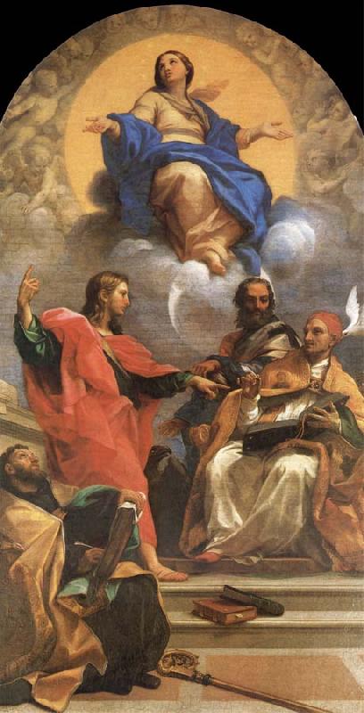 Maratta, Carlo The Immaculate one Concepcion Second half of the 17th century oil painting image